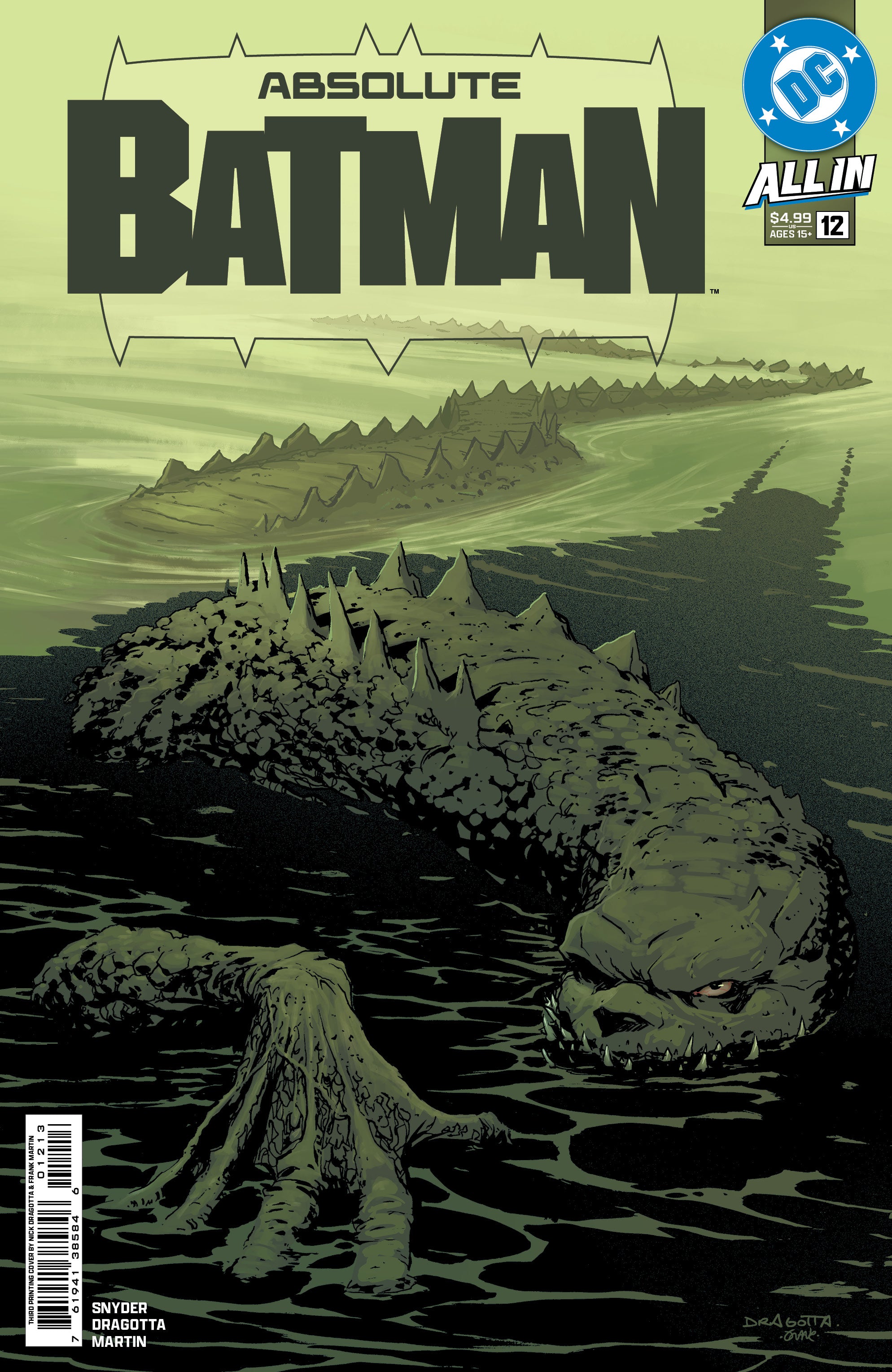 ABSOLUTE BATMAN #12 3RD PRINTING