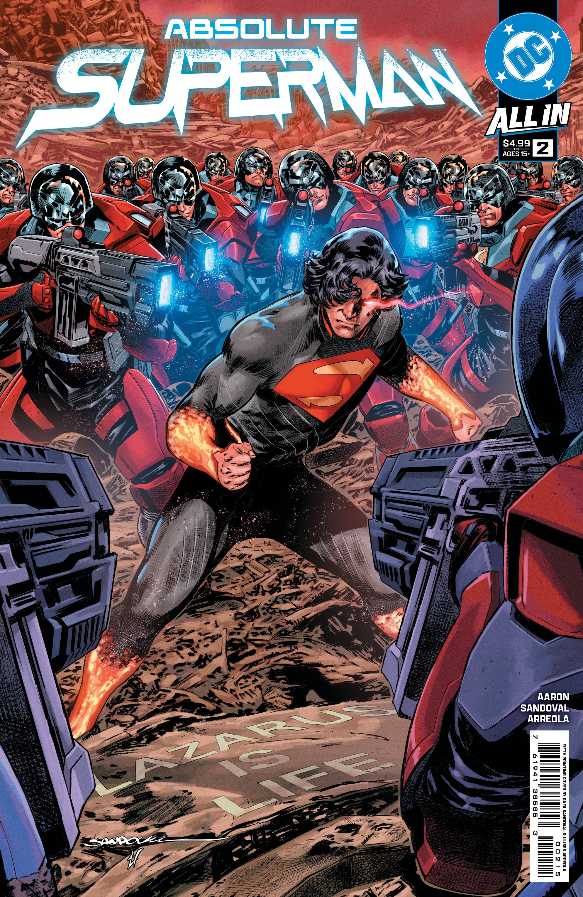 ABSOLUTE SUPERMAN #2 5TH PRINTING