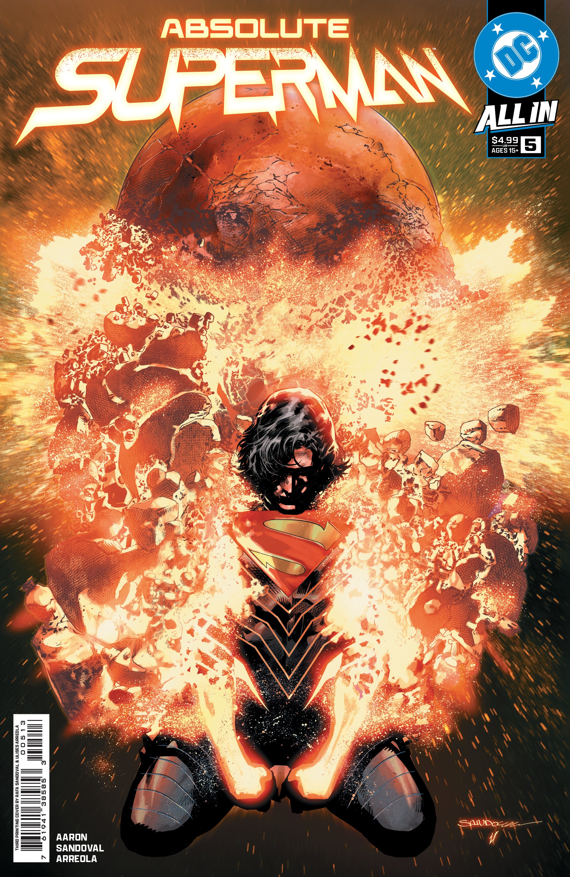 ABSOLUTE SUPERMAN #5 3RD PRINTING