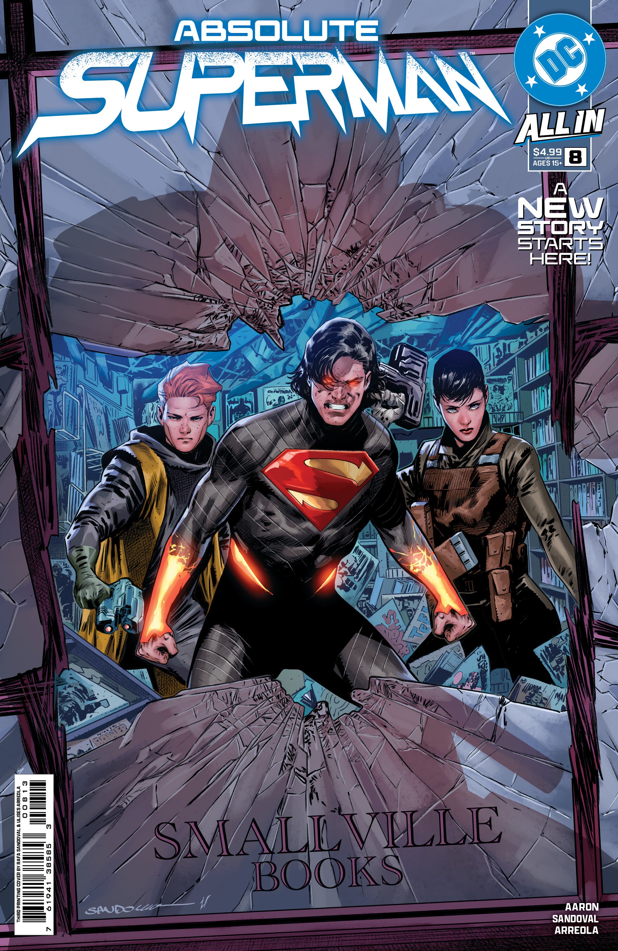 ABSOLUTE SUPERMAN #8 3RD PRINTING