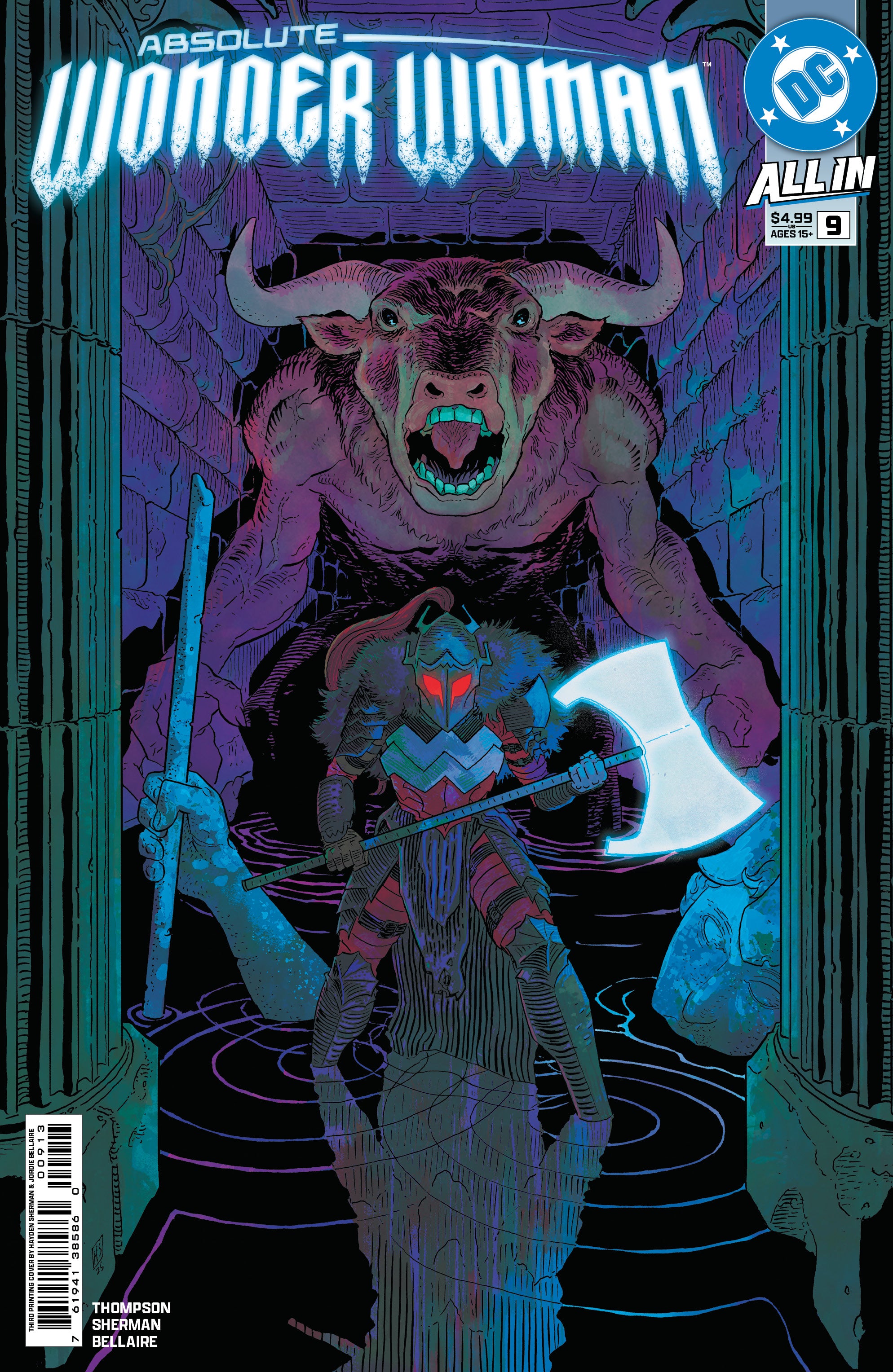 ABSOLUTE WONDER WOMAN #9 3RD PRINTING