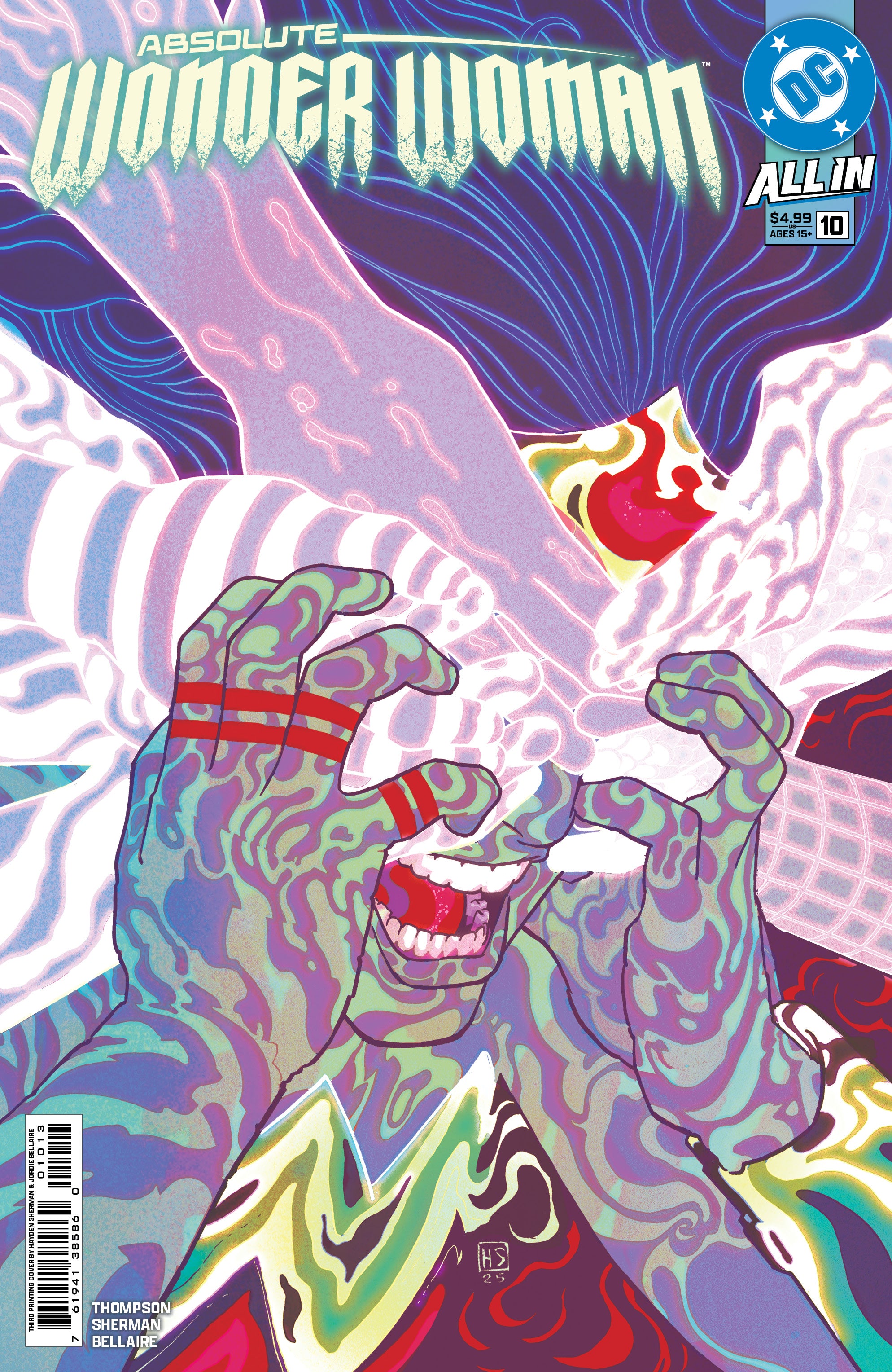 ABSOLUTE WONDER WOMAN #10 3RD PRINTING