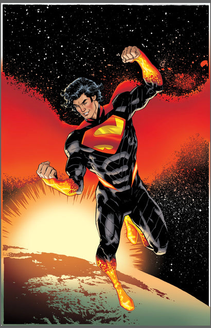 ABSOLUTE SUPERMAN #11 2ND PRINTING COVER B SEAN IZAASKE CARD STOCK VARIANT