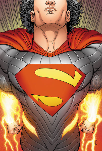ABSOLUTE SUPERMAN #13 2ND PRINTING COVER B STEVE SKROCE CARD STOCK VARIANT