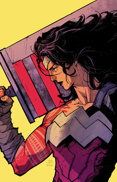 ABSOLUTE WONDER WOMAN #12 2ND PRINTING COVER B RICKIE YAGAWA CARD STOCK VARIANT