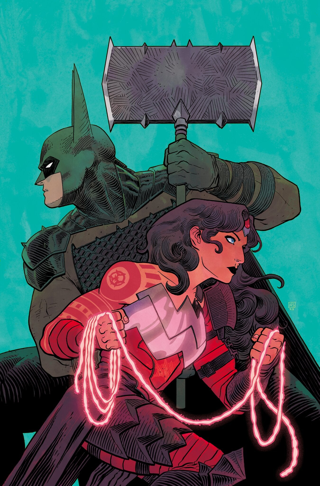 ABSOLUTE WONDER WOMAN #15 2ND PRINTING COVER B HAYDEN SHERMAN FOIL VARIANT