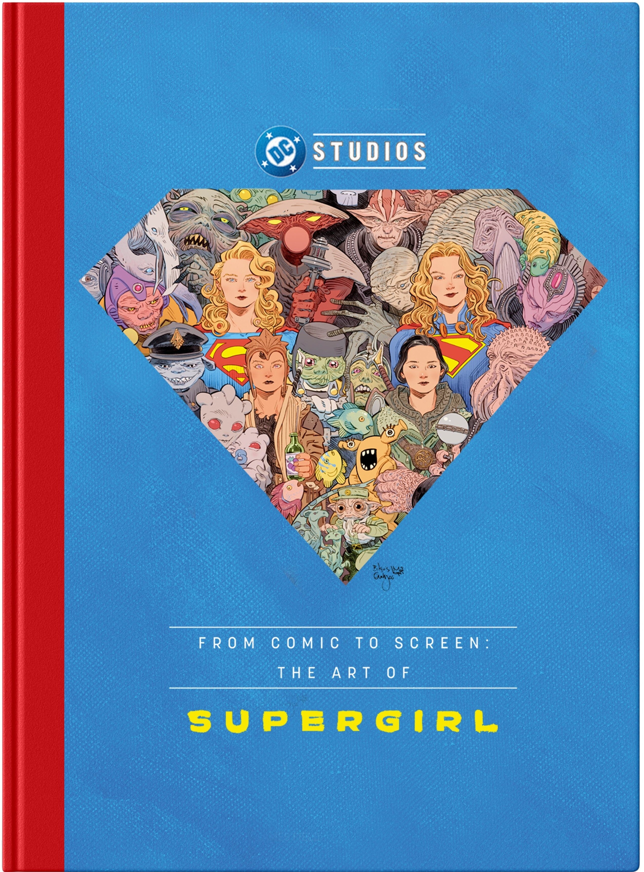 FROM COMICS TO SCREEN THE ART OF SUPERGIRL HARDCOVER