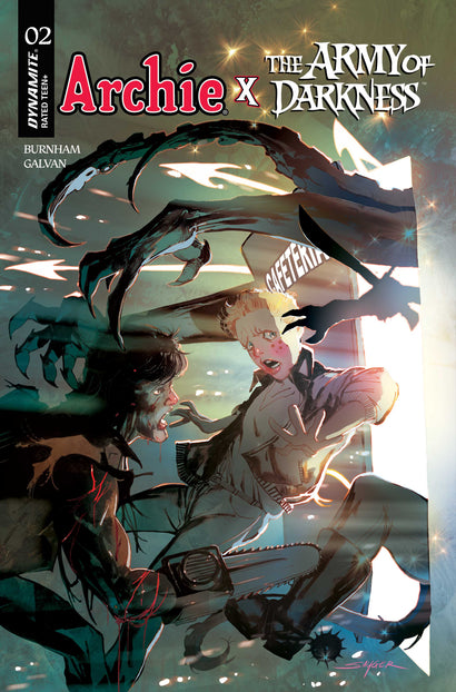 ARCHIE X ARMY OF DARKNESS #2 COVER E STUART SAYGER VARIANT