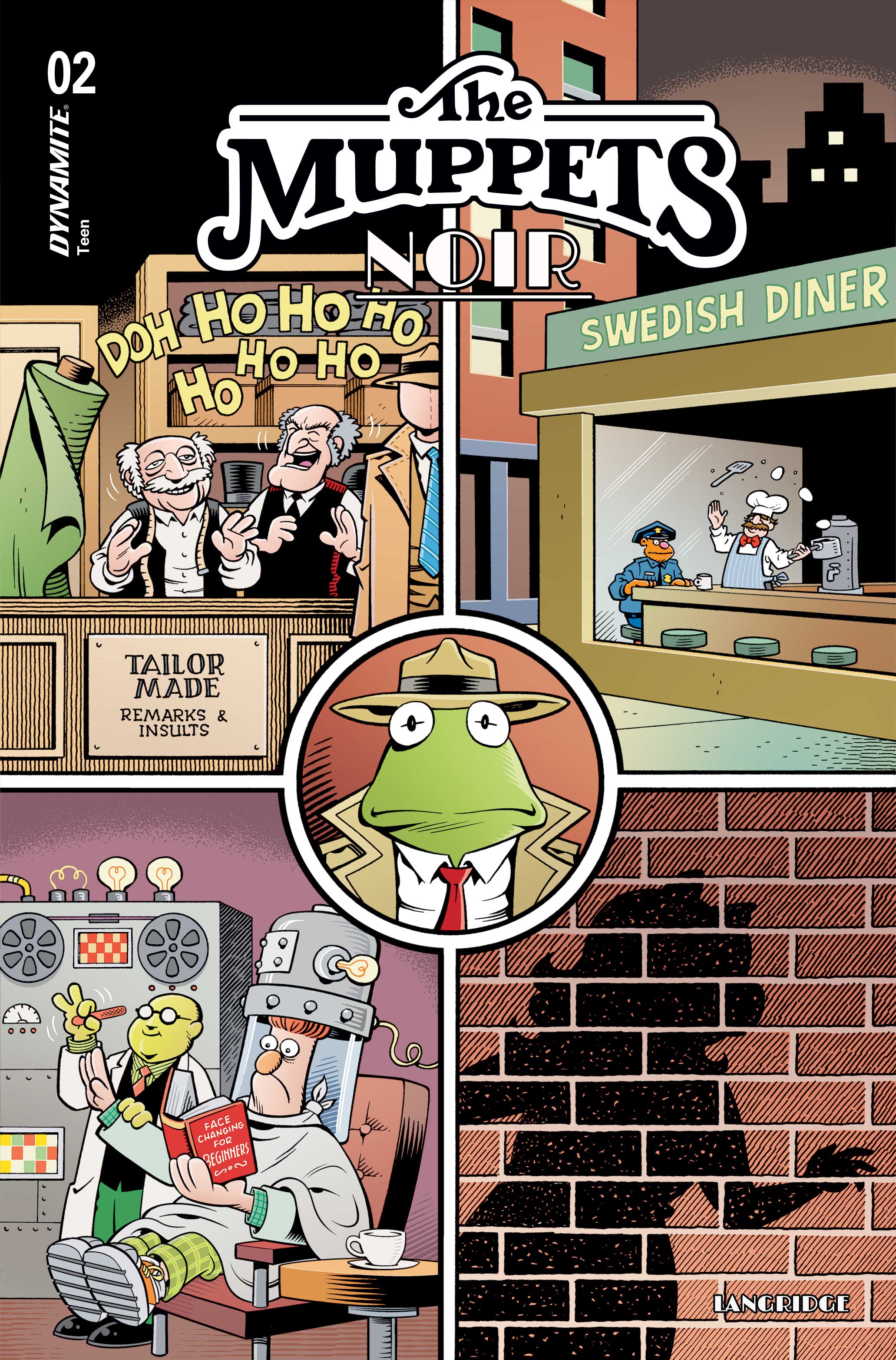 MUPPETS NOIR #2 COVER C ROGER LANGRIDGE METAL VIRGIN COVER VARIANT