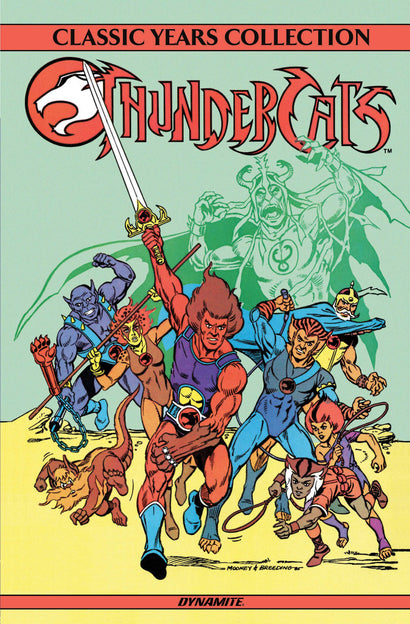 THUNDERCATS CLASSIC YEARS COLLECTION OMNIBUS HARDCOVER CLASSIC COVER SIGNED BY LARRY KENNEY