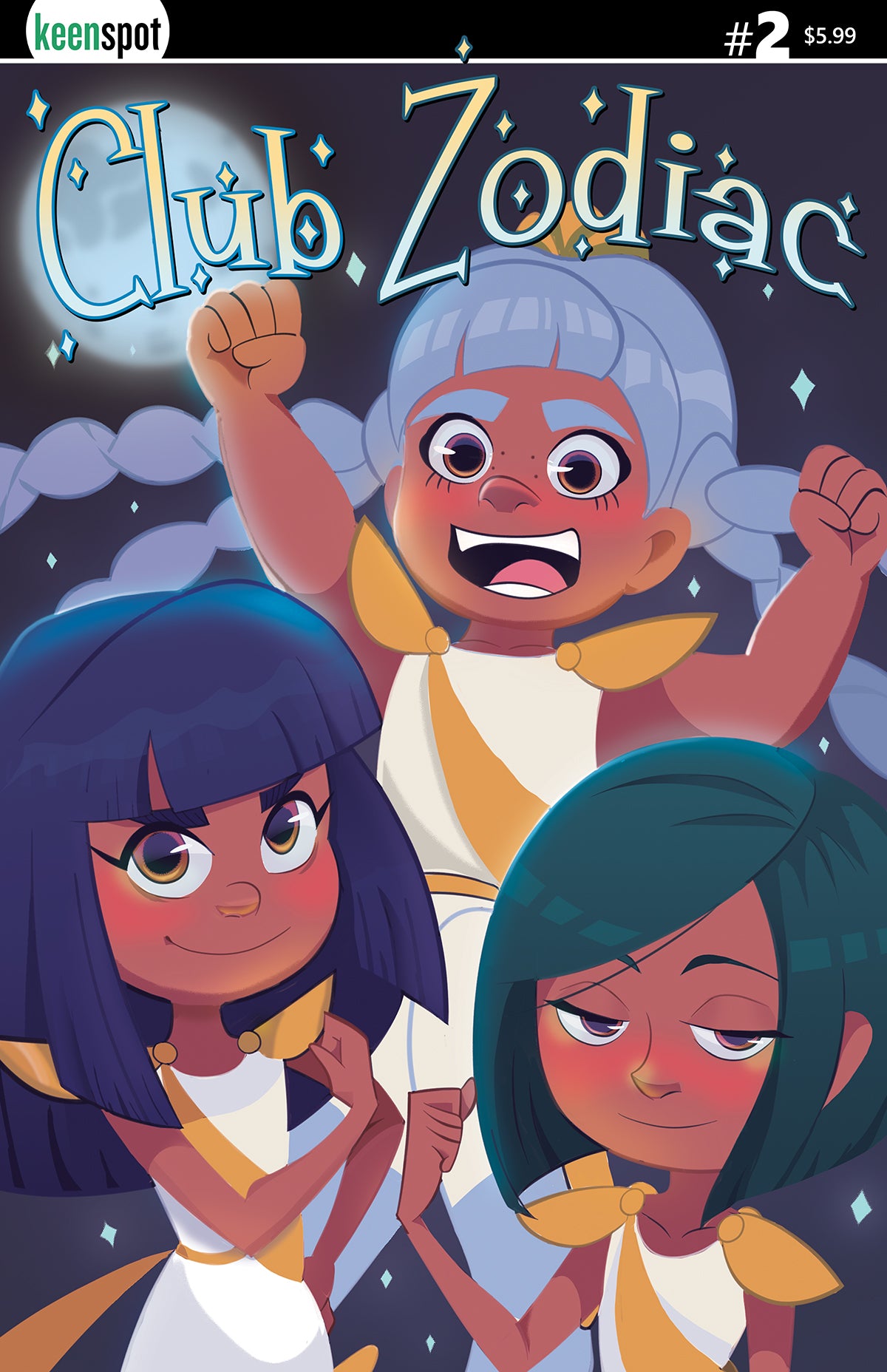 CLUB ZODIAC #2 COVER A PHINEAS CONRAD VICTORY POSE 