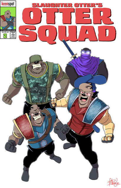 OTTER SQUAD #2 COVER A MATT RODGERS 