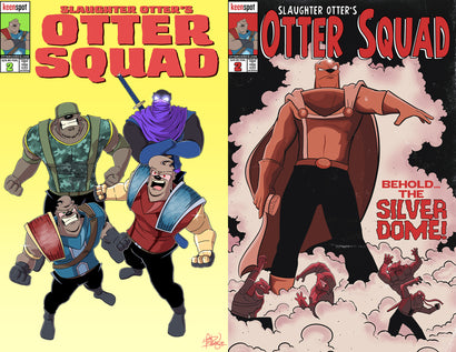 OTTER SQUAD #2 COVER C MATT RODGERS AND J HAMMOND HOLOFOIL FLIP VARIANT