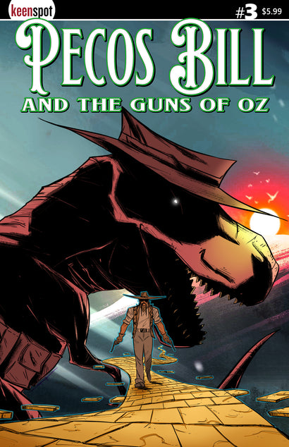 PECOS BILL & THE GUNS OF OZ #3 COVER C BARUSH MERLING VARIANT
