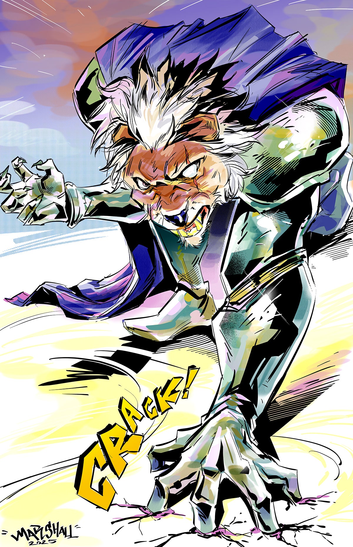 PECOS BILL & THE GUNS OF OZ #3 COVER D MARSHALL KANE VIRGIN HOLOFOIL VARIANT