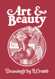 ART & BEAUTY HARDCOVER DRAWINGS BY R CRUMB