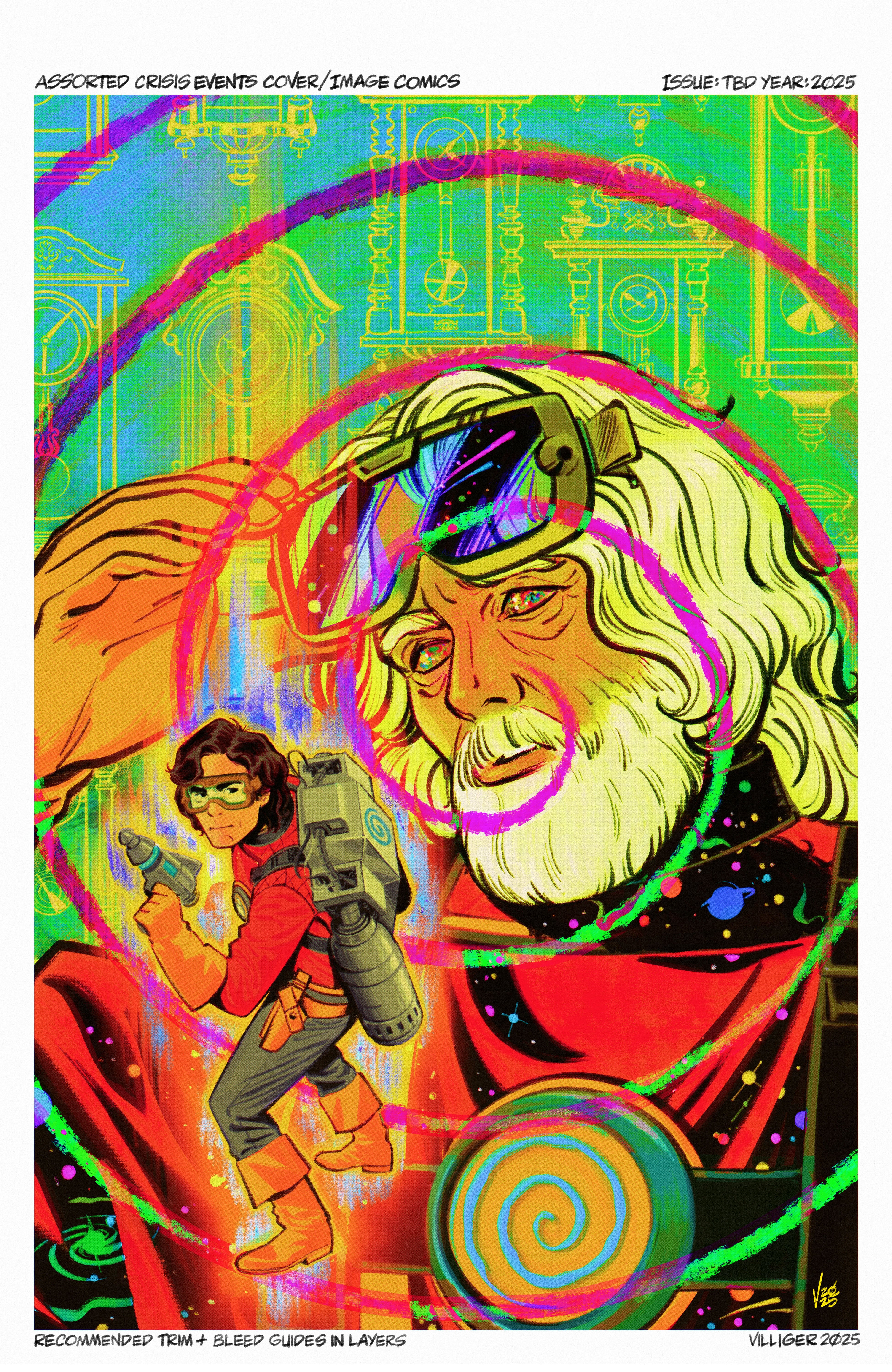 ASSORTED CRISIS EVENTS #9 COVER B NIKOLAJ VILLAGER VARIANT