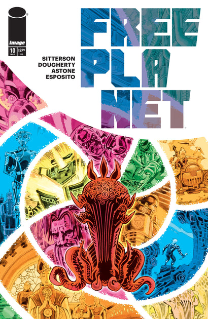 FREE PLANET #10 COVER A JED DOUGHERTY