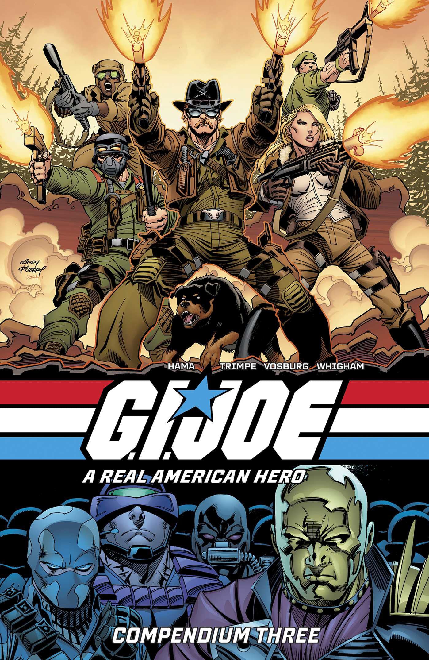 GI JOE A REAL AMERICAN HERO COMPENDIUM TRADE PAPERBACK BOOK 03 ANDY KUBERT & LAURA MARTIN COVER