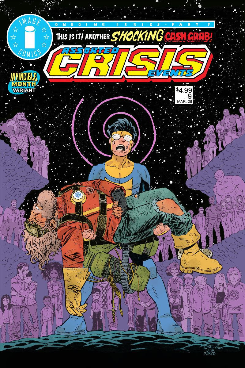 ASSORTED CRISIS EVENTS #9 COVER C ZAWADZKI INVINCIBLE TEAM UP VARIANT