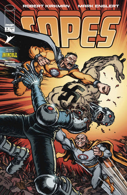 INVINCIBLE UNIVERSE CAPES #3 2ND PRINTING