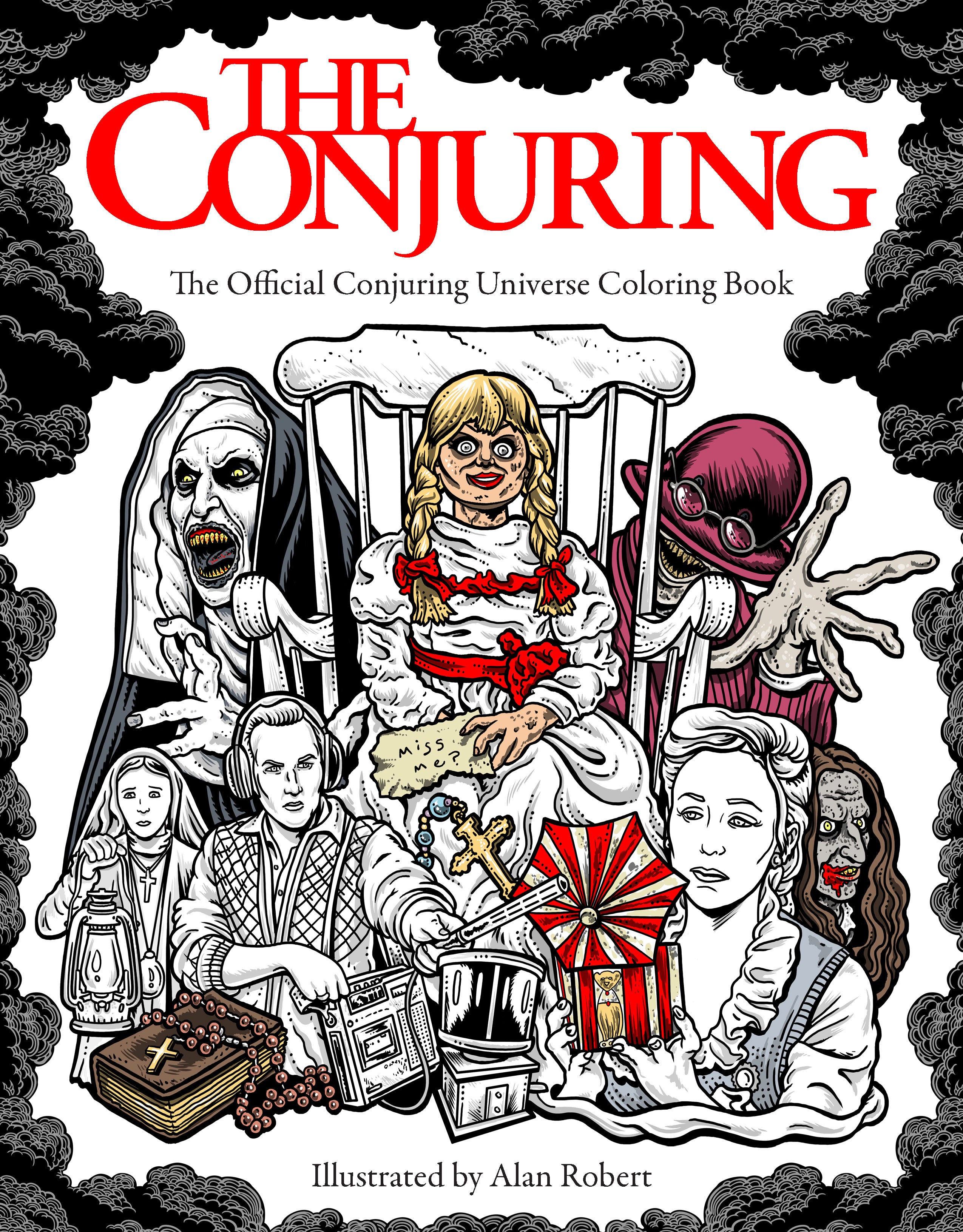 CONJURING HARDCOVER THE OFFICIAL CONJURING UNIVERSE COLORING BOOK