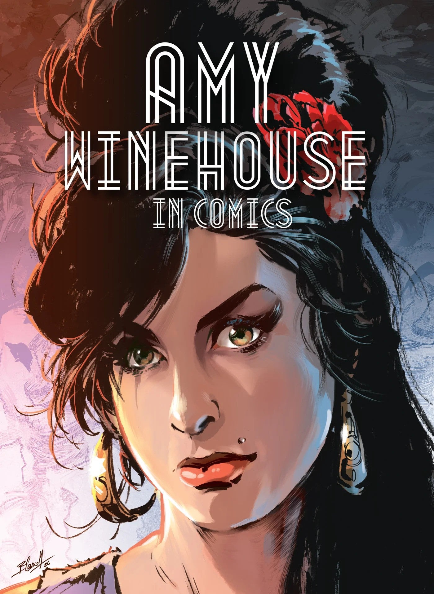 AMY WINEHOUSE IN COMICS HARDCOVER