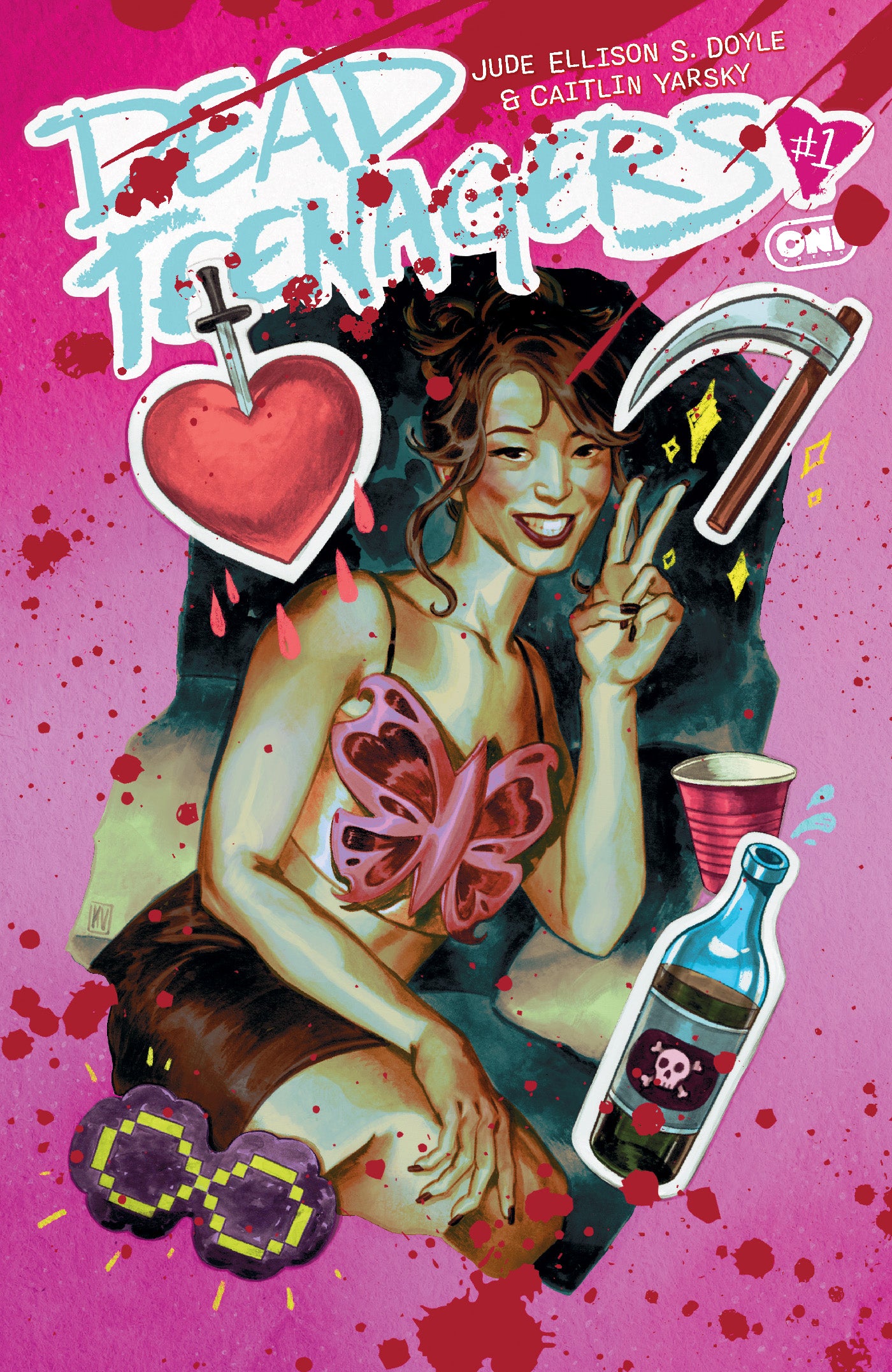 DEAD TEENAGERS #1 COVER B KEYLA VALERIO VARIANT