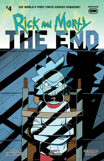 RICK AND MORTY THE END #4 COVER A DAVE BARDIN