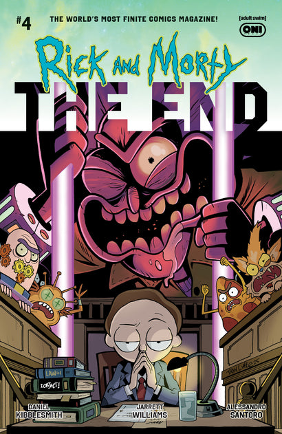 RICK AND MORTY THE END #4 COVER B TROY LITTLE VARIANT
