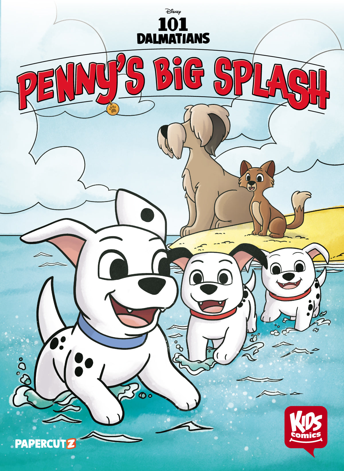 KIDS COMICS 101 DALMATIANS HARDCOVER PENNYS BIG SPLASH