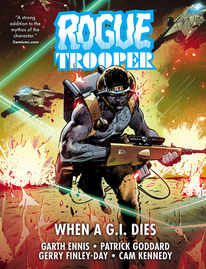 ROGUE TROOPER WHEN A GI DIES HARDCOVER