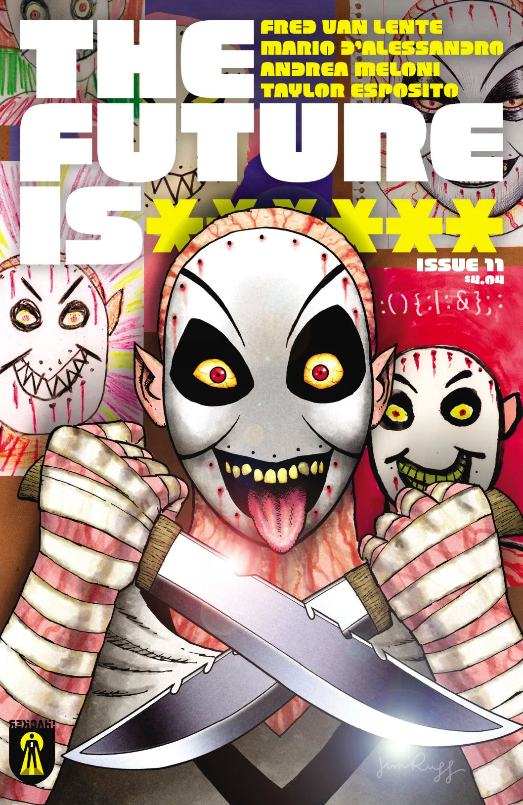 FUTURE IS ****** #11 COVER A JIM RUGG