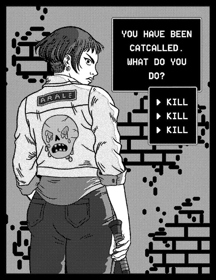 YOU HAVE BEEN CATCALLED WHAT DO YOU DO STICKER