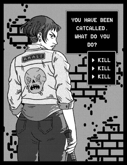 YOU HAVE BEEN CATCALLED WHAT DO YOU DO STICKER