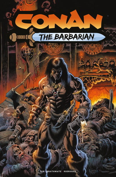 CONAN THE BARBARIAN #30 COVER D KYLE HOTZ VARIANT
