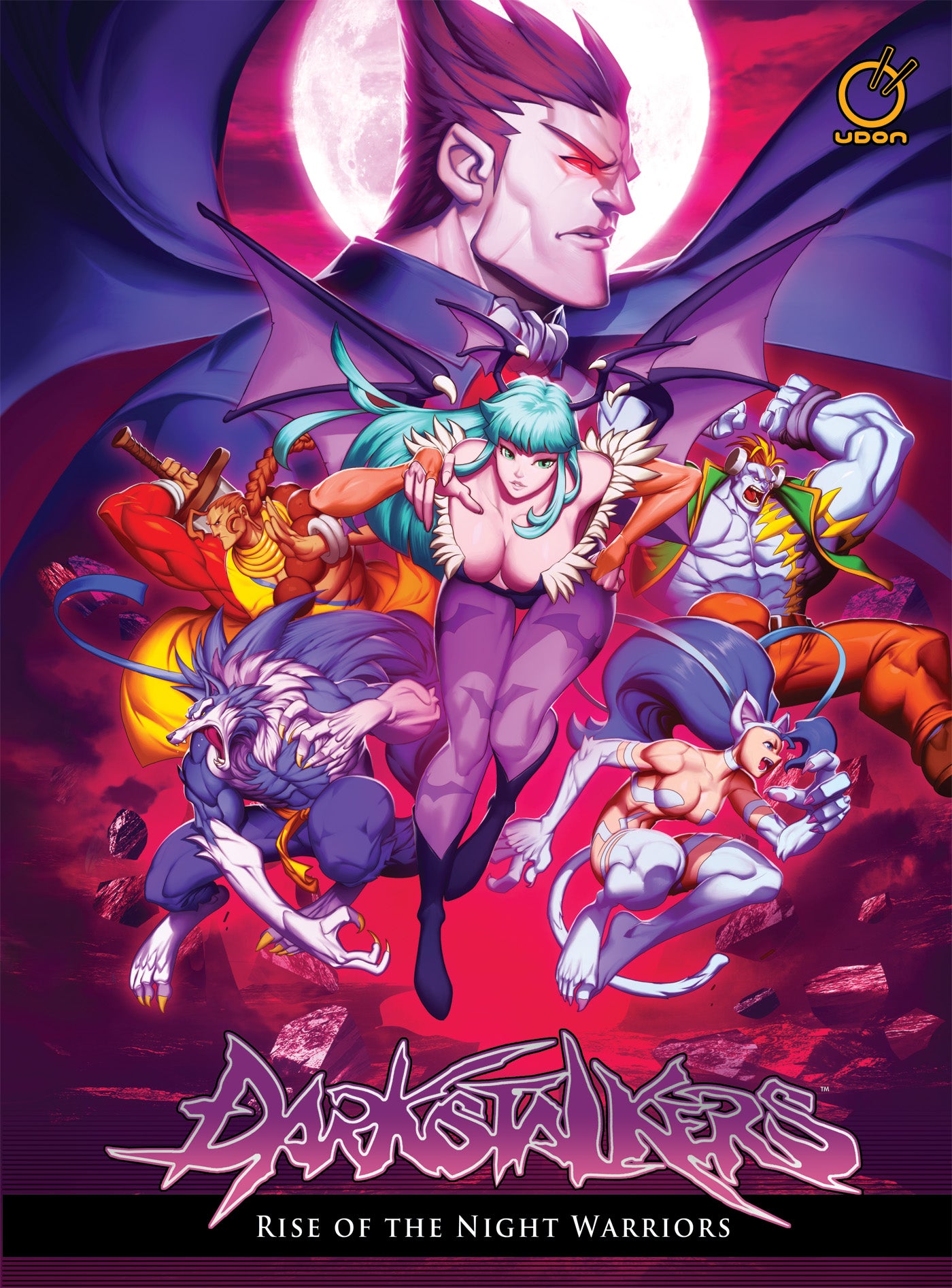 DARKSTALKERS HARDCOVER VOL 01 RISE OF THE NIGHT WARRIORS