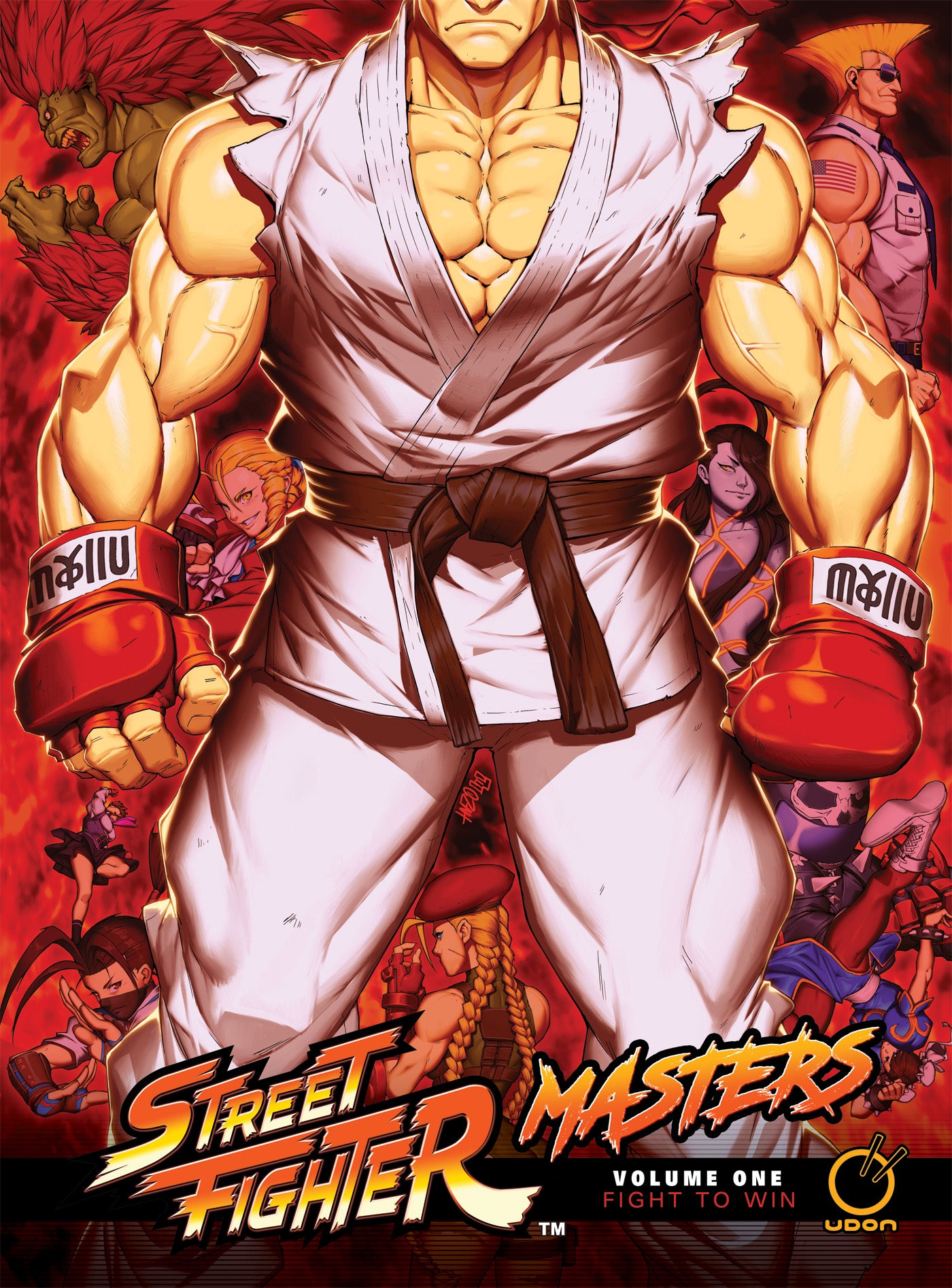 STREET FIGHTER MASTERS HARDCOVER VOL 01 FIGHT TO WIN
