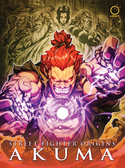 STREET FIGHTER ORIGINS HARDCOVER AKUMA