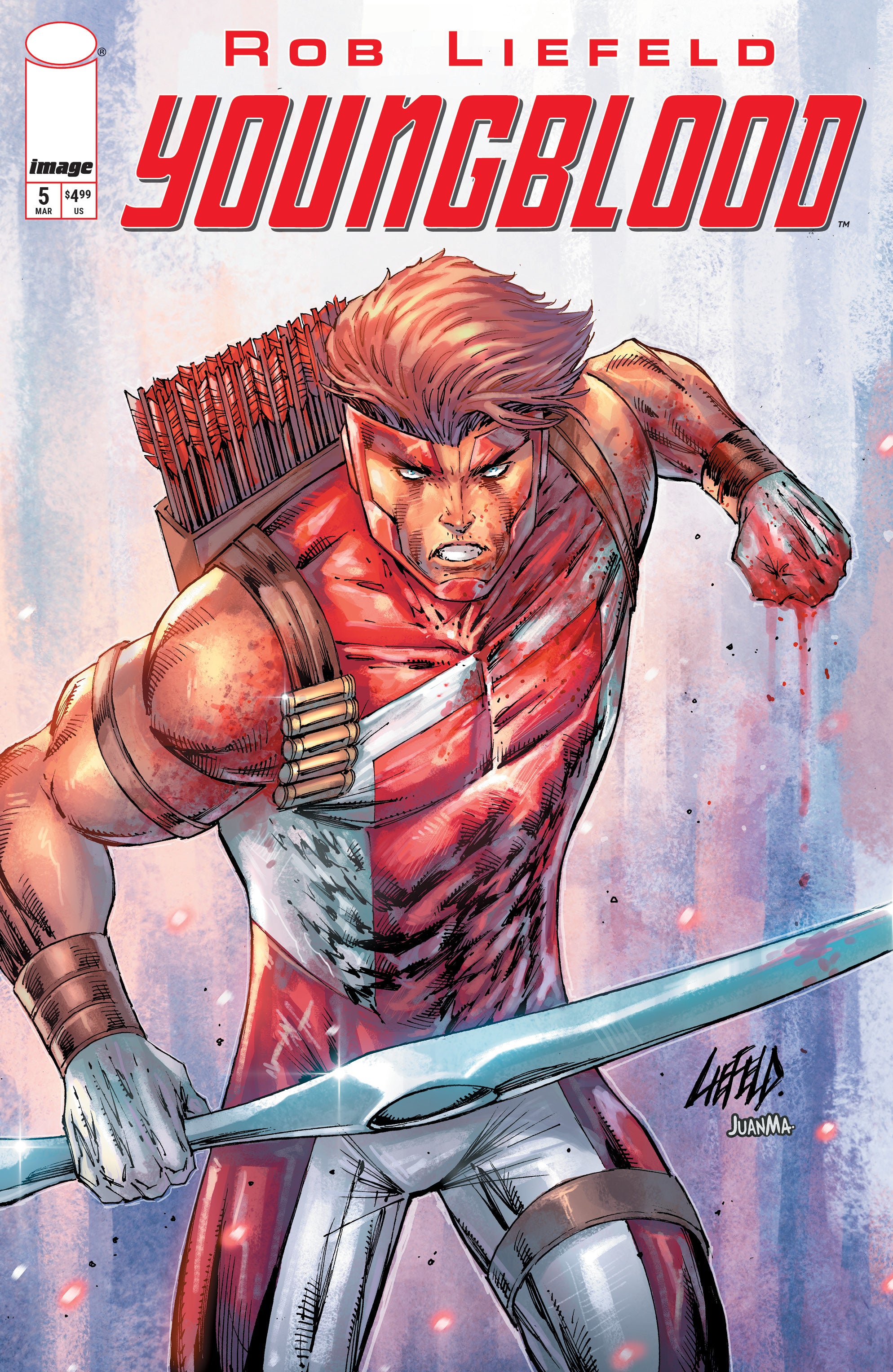 YOUNGBLOOD #5 COVER B ROB LIEFELD VARIANT