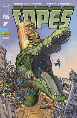 INVINCIBLE UNIVERSE CAPES #4 2ND PRINTING