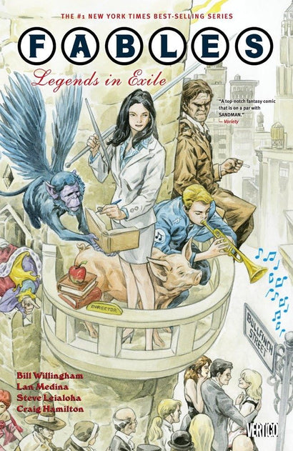 FABLES TRADE PAPERBACK VOL 01 LEGENDS IN EXILE NEW ED