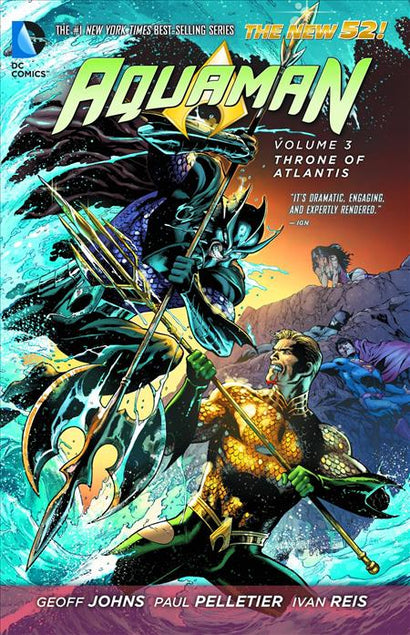 AQUAMAN TRADE PAPERBACK VOL 03 THRONE OF ATLANTIS (N52)