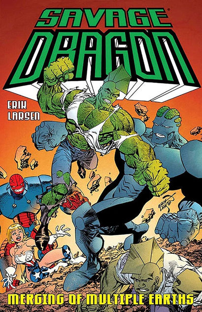SAVAGE DRAGON MERGING OF MULTIPLE EARTHS TRADE PAPERBACK 