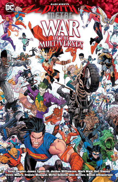 DARK NIGHTS DEATH METAL WAR OF THE MULTIVERSES TRADE PAPERBACK
