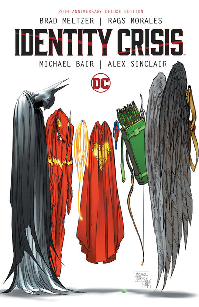 IDENTITY CRISIS 20TH ANNIVERSARY DELUXE EDITION HARDCOVER BOOK MARKET MICHAEL TURNER COVER