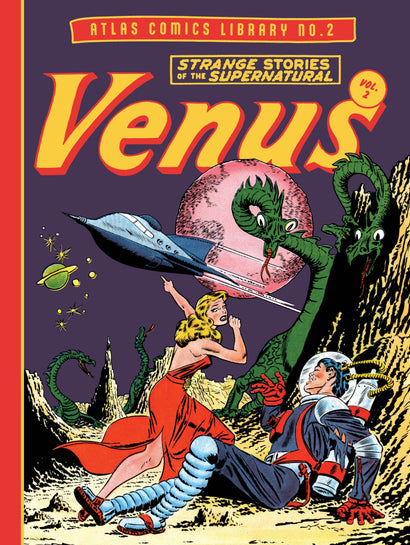 ATLAS COMICS LIBRARY HARDCOVER NO 02 VENUS VOL 2 