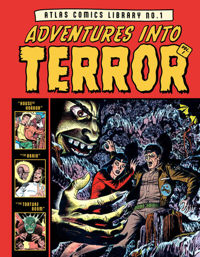ATLAS COMICS LIBRARY HARDCOVER NO 1 ADVENTURES INTO TERROR  VOL 1 