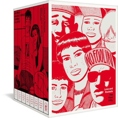 LOVE AND ROCKETS HARDCOVER THE FIRST FIFTY THE CLASSIC 40TH ANNIVERSARY COLLECTION