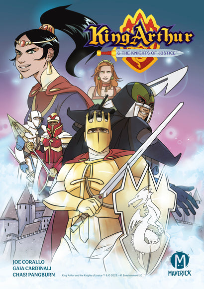 KING ARTHUR & THE KNIGHTS OF JUSTICE TRADE PAPERBACK VOL 01